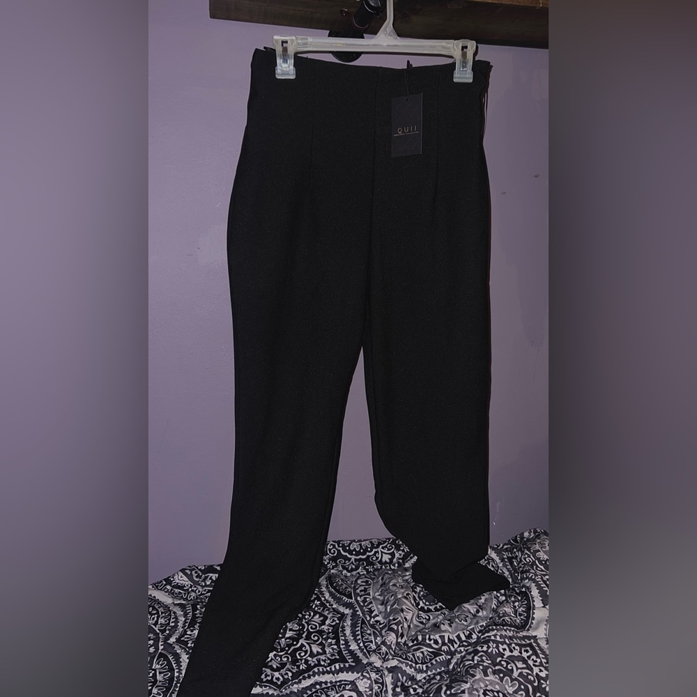 Black Dress Pants NWT Quii exquisite collection dress pants